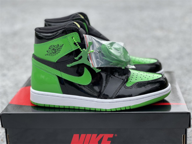 Air Jordan 1 Retro Green Patent