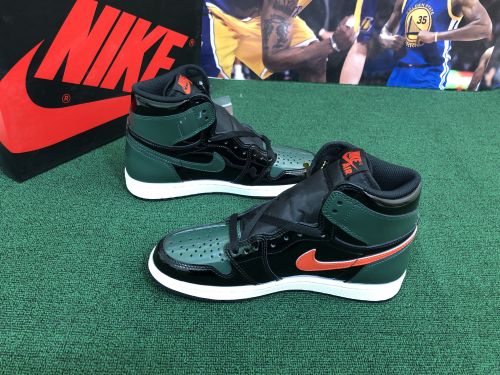 Air Jordan 1 Retro dark Green Patent