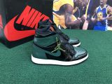Air Jordan 1 Retro dark Green Patent