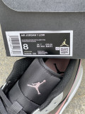 Air Jordan 1 Low White black & pink Nike Swoosh 