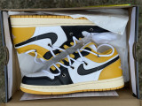 Air Jordan 1 mid white & yellow