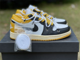 Air Jordan 1 mid white & yellow