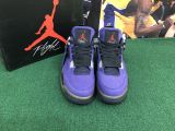 Air Jordan 4 Retro Travis Scott Union Purple 