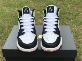 Nike Air Jordan MID GS black & green &Orange 