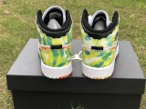 Nike Air Jordan MID GS black & green &Orange 