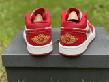 Air Jordan 1 Low White & Red
