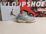 Trophy Room x Air Jordan 5 “Ice Blue”