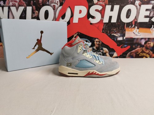 Trophy Room x Air Jordan 5 “Ice Blue”