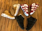 NIKE Big AIR SUP Union Uptempo white & red shoes