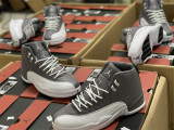 Air Jordan 12 Retro White & Grey