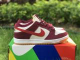 Nike Dunk Low wine red 