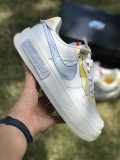 AF1 White & Light Blue 