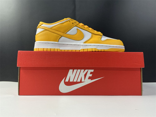 Nike SB dunk low white & Orange