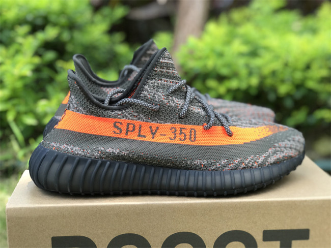 Air Yeezy Boost 350 v2 Orange & Grey 