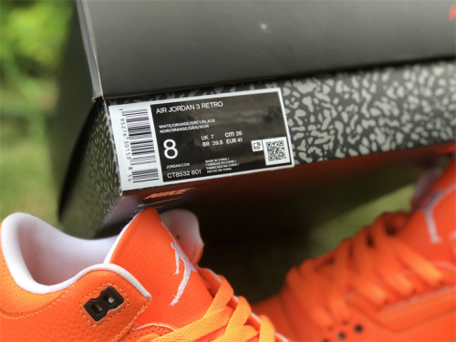 Air Jordan 3 Retro Orange 