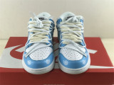 Nike Dunk Low union white & blue 
