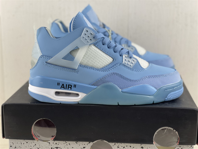 OFF-WHITE x AJ4 Blue