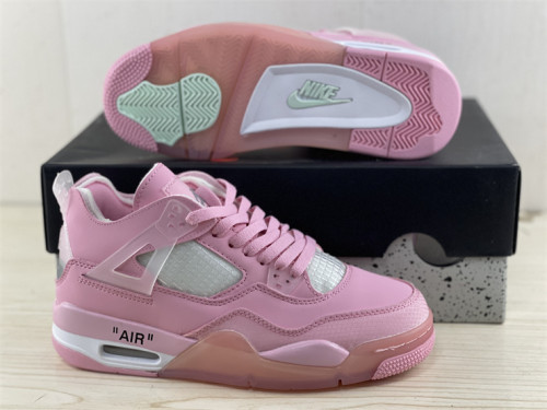 OFF-WHITE x AJ4 Pink