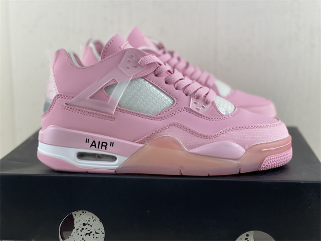 OFF-WHITE x AJ4 Pink