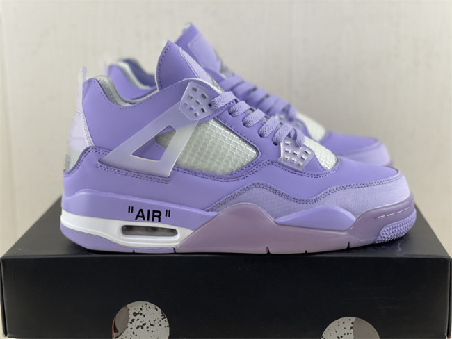 OFF-WHITE x AJ4 Purple
