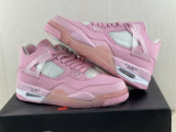 OFF-WHITE x AJ4 Pink