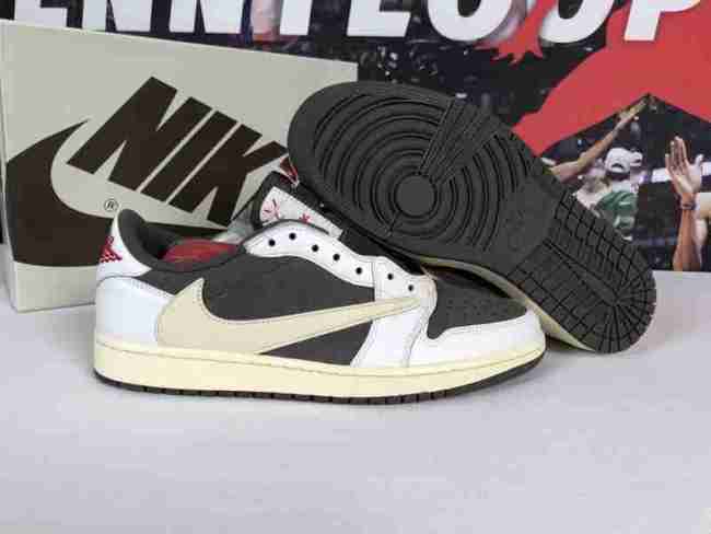 Authentic Travis Scott x Air Jordan 1 Low OG “Reverse Mocha”