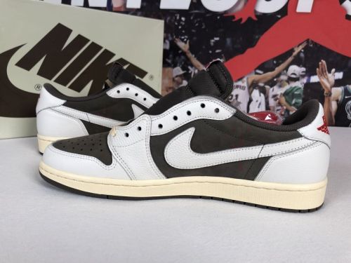 Authentic Travis Scott x Air Jordan 1 Low OG “Reverse Mocha”