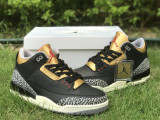  Air Jordan 3 WMNS “Black Gold”