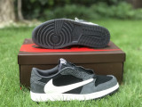Travis Scott x Air Jordan 1 Low OG BLACK GRAY