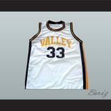 Springs Valley #33 Larry Bird white basketball Jersey