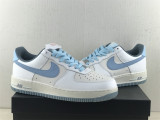 Nike Air Force 1 AF1 Low 07LV 82 WHITE BLUE