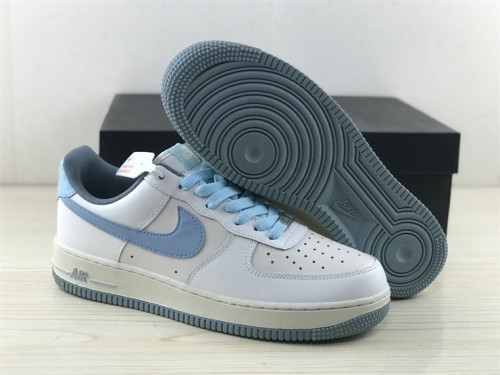 Nike Air Force 1 AF1 Low 07LV 82 WHITE BLUE