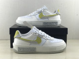 NIKE AIR FORCE 1 FONTANKA WHITE YELLOW