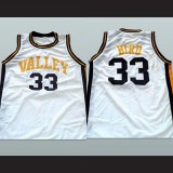Springs Valley #33 Larry Bird white basketball Jersey