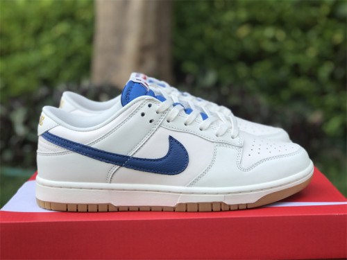 NIKE DUNK LOW RETRO WHITE BLUE