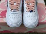 BAPE SHOES WHITE PINK 