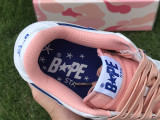 BAPE SHOES WHITE PINK 