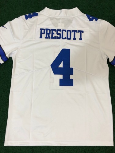 Dallas Cowboys #4 Prescott White elite Jerseys