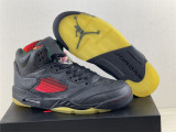 Air Jordan 5 black Rainbow 