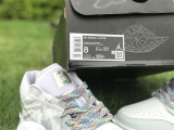 Air Jordan 1 Low white & Silver 