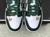 Nike Dunk Low white & green 