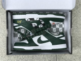 Nike Dunk Low white & green 