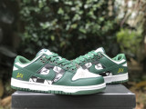 Nike Dunk Low white & green 