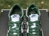 Nike Dunk Low white & green 