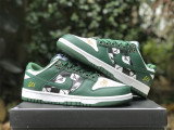 Nike Dunk Low white & green 