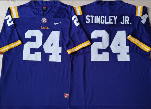 LSU Tigers Football Jerseys 075