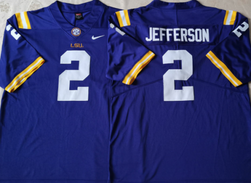 LSU Tigers Football Jerseys 074