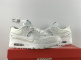 Nike Air Max 90 Scrap “Triple White” 