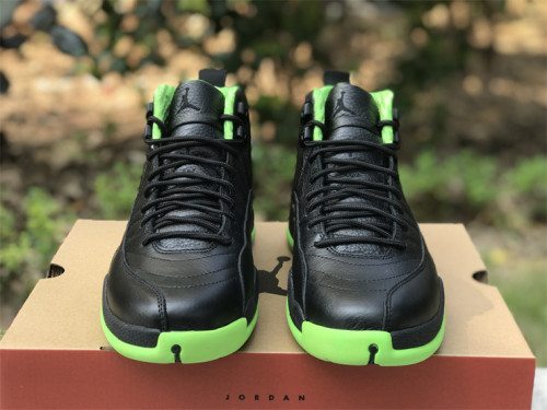 Air Jordan 12 Black & Green