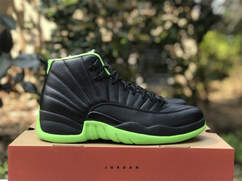 Air Jordan 12 Black & Green